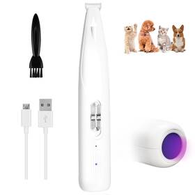 P0023 Damgoo Electric Dog Paw Fur Trimmer Christmas Cordless Ear Hair Clipper Small Cats M