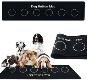 Davoice 680599067006 Dog Button Mat Only For Communication Board Holds 6 Sound Buttons 34x8 Inch New Davoice 680599067006 Dog Button Mat Only For Communication Board Holds 6 Sound Buttons 34x8 Inch New