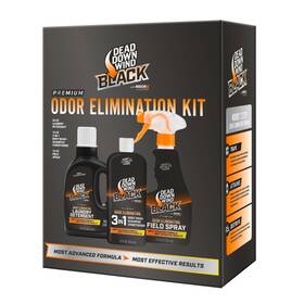 117200 Dead Down Wind Hunting Scent Eliminator Kits Black 3 Piece