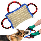Didog Handles Jute Dog Bite Pillow Linen Pet Tug Toy
