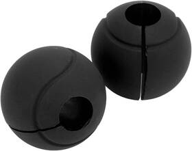 Dilwer1kxahg7g0-11 Dilwe Barbell Grips 1 Pair Of Dumbbell Curved Bar Free Size Black