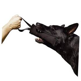 Dingo Gear S00073 Tug Toy For Dog Training Agility Of 28 X 7 Cm Black 1 Handle