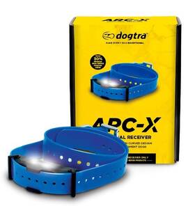 Dogtra 644622021168 Arc-x Additional Replacement Dog Collar Receiver With Blue Strap Dogtra 644622021168 Arc-x Additional Replacement Dog Collar Receiver With Blue Strap