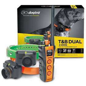 Tbdual-2 Dogtra T&b Dual 2-dog Remote Training Collar 1.5 Miles Range