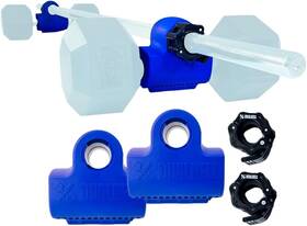 Dualbell 198168421963 Dumbbell Barbell Blue Pair With Black Weight Collars For Standard 1 Inch Bar Dualbell 198168421963 Dumbbell Barbell Blue Pair With Black Weight Collars For Standard 1 Inch Bar