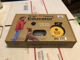 Ft-332 E-collar Technologies Mini Educator Finger Trainer Dog Training Ft-332 E-collar Technologies Mini Educator Finger Trainer Dog Training