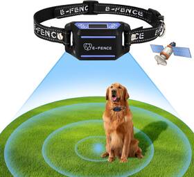 E-fence 1e062 E-fence Gps Wireless Dog Collar System Electric For 1pack Black