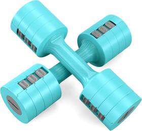 East Mount 770523705910 Adjustable Dumbbells 5 Lb Set Of 2 / Pair 10 Total Free Weights 6 I