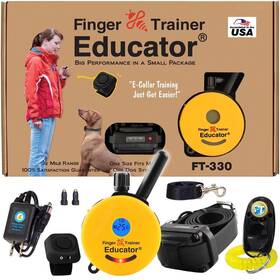 Ft-330 Educator 696177574163 E-collar - Waterproof Remote Finger Trainer Micro 1/2 Mile Ft-330 Educator 696177574163 E-collar - Waterproof Remote Finger Trainer Micro 1/2 Mile
