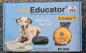 Et-300-collar Educator Mini Et-300 E-collar - 1/2 Mile Range Open Box Et-300-collar Educator Mini Et-300 E-collar - 1/2 Mile Range Open Box