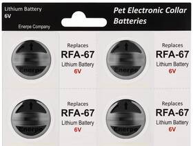 Enerpe 698869504625 Rfa-67 Rfa-67d-11 6v Replacement Battery Long-lasting And High Capacity