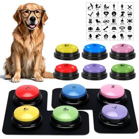 Ec-ons2 Esyelec Dog Buttons For Communication 6 Pcs Talking Button Set 30s Voice Record