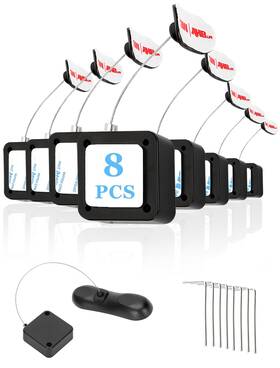 Fancat 634413348017 8pack Remote Control Tether 6.5 Ft Leash Retractable Safety