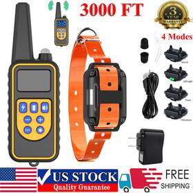 219580 Fancystore 3000 Ft Remote Dog Shock Training Collar Rechargeable Waterproof Pet Trainer New 219580 Fancystore 3000 Ft Remote Dog Shock Training Collar Rechargeable Waterproof Pet Trainer New