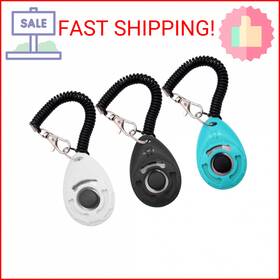 Fhkpet 7y-7eon-80rg Dog Training Clicker With Wrist Strap Durable Lightweight Easy To Use Pet Traini