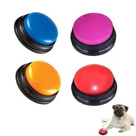 Finest 726634843027 Voice Recording Button For Communication Pet Training Buzzer 30 Seco Finest 726634843027 Voice Recording Button For Communication Pet Training Buzzer 30 Seco