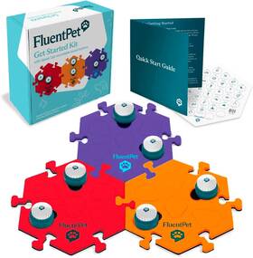 Fluentpet 445033825818 Speak Up Get Started Kit With Clearer Upward-facing Sound 6 Recorda