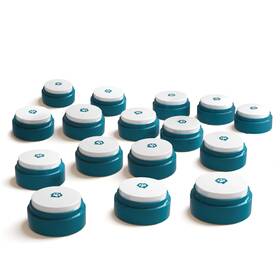 Fluentpet 810119580276 Basic Buttons 16-pack Recordable With Batteries Included For Dogs A
