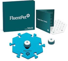 Fluentpet 852012007085 Basic Tester Kit - Set Of 2 Buttons With Batteries Included For Dogs And