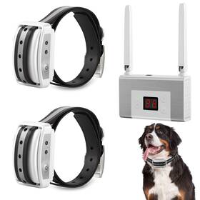 Focuser 746407506249 Electric Wireless Dog Fence System Pet Containment For 2 Dogs And