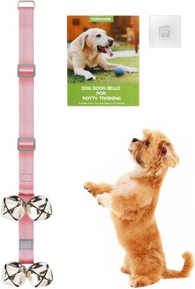 Folksmate Ma-us47-db Dog Doorbells For Potty Training Buckle Adjustable Puppy Door Bel