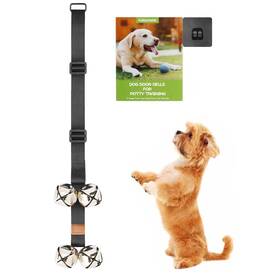 Folksmate Ma-us51-db Dog Doorbells For Potty Training Buckle Adjustable Puppy Door