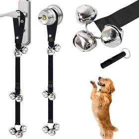 Fosiweelo 445047793783 2 Packs Of Dog Doorbells Training Adjustable Bells A Convenient Way To Tra