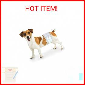 Four Paws 045663972264 Wee-wee Super Absorbent Disposable Dog Diapers Extra Small 12 Count