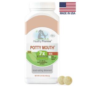 Four Paws 100540047 Healthy Promise Potty Mouth Dog Tablet 90 Count