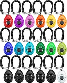 Frienda 445011477428 18 Dog Training Clickers With Wrist Strap For Pets - Cats Puppies Birds Horse