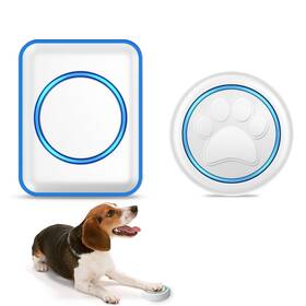 Full House 936657704500 Dog Doorbell For Potty Training Wireless Pet Doggie Door Bell To Go