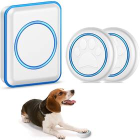 B70272 Full House Dog Doorbell For Potty Training Wireless Pet Doggie Door Bell To Go