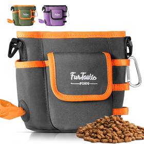 Ab12263 Furtasticfinds Dog Treat Pouch With Quick-release Magnetic Closure 4.5 Cup Capaci... Fast Ship