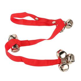 Gpct1794-red Global Phoenix Dog Doorbells Adjustable Pet Potty Bells
