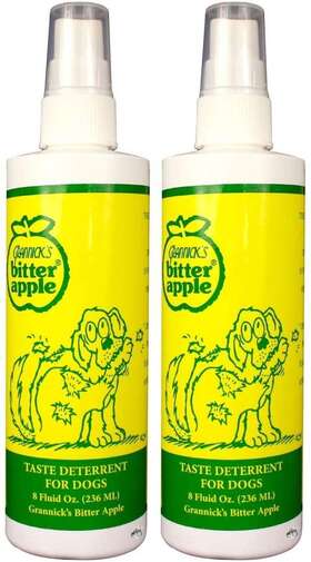 Grannicks 304694878878 Bitter Apple Taste Deterrent For Dogs - 2 Pack
