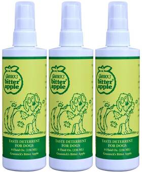 Grannicks 304694878977 Bitter Apple Dog Taste Deterrent Spray 8oz Prevents Chewing