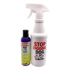 Greensations 899312002556 Stop Digging Dog Spray Natural Dig And Chew Deterrent - Safe For Plants Lawn