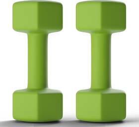 Greterst 748521088328 Hex Dumbbells Set Rubber Coated Hand Weights Exercise And Green
