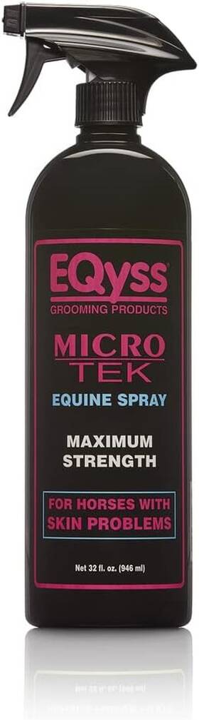 Grooming Products Inc. 445006088080 Micro-tek Equine Itch Relief Spray - Soothes Irritated Skin Stops Itching Scra