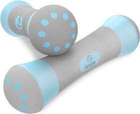 L-2kg-blue Gruper Adjustable Dumbbells One Pair Of Solid Steel Hand Weights For Hiit Pamela And