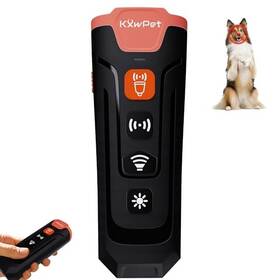Kxw001 Guangzhoulinglikejiyouxiangongs Ultrasonic Dog Bark Deterrent Device 50 Ft Range Led Flashlight 3 Heads