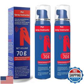 45148 Gutes Leben 2 Pack Dog Instructor Spray 70ml Corrector Trainer