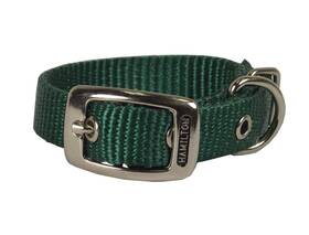 Hamilton St-16dg Single Thick Nylon Buckle Dog Collar For Small And Medium Dogs 5/8 Inch Wide