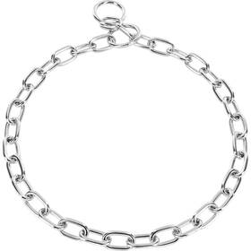 Herm Sprenger 022853246653 Chrome Plated Steel Fur Saver Dog Collar With Medium Link Profe