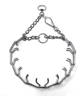 Herm Sprenger 193756004542 Prong Dog Training Collar With Quick Release Ultra-plus Chrome