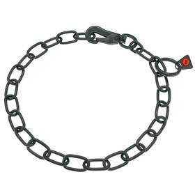 5154706557 Herm Sprenger Black Stainless Steel Adjustable Fur Saver Dog Chain Collar Med 5154706557 Herm Sprenger Black Stainless Steel Adjustable Fur Saver Dog Chain Collar Med