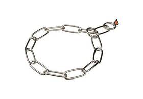 Herm Sprenger 51604-55 Stainless Steel Long Link Chain Collar - 4 Mm X 26 Inches