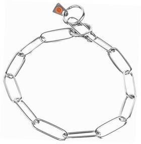 E00495 Herm. Sprenger Gmbh Stainless Steel Fur Saver Long Link Dog Collar No-pull Slip 26in 65cm Black