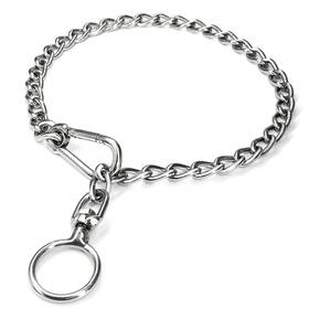 Hongsage 726189711345 304 Stainless Steel Metal Chew Proof Dog Collar And Leash Extension - Anti Wi Hongsage 726189711345 304 Stainless Steel Metal Chew Proof Dog Collar And Leash Extension - Anti Wi