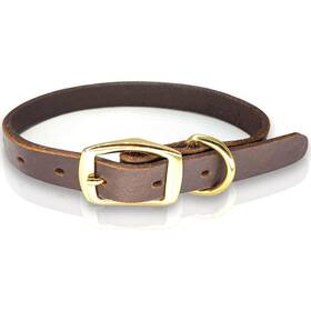 Hongsage 726189711383 Leather Dog Collar Heavy Duty Hardware Collars Full Grain Ultra Soft And